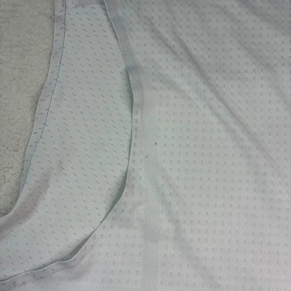 Lululemon Sculpt Tank Top Women Large White Sleeveless Shirt Workout Gym Stretch - Picture 6 of 7
